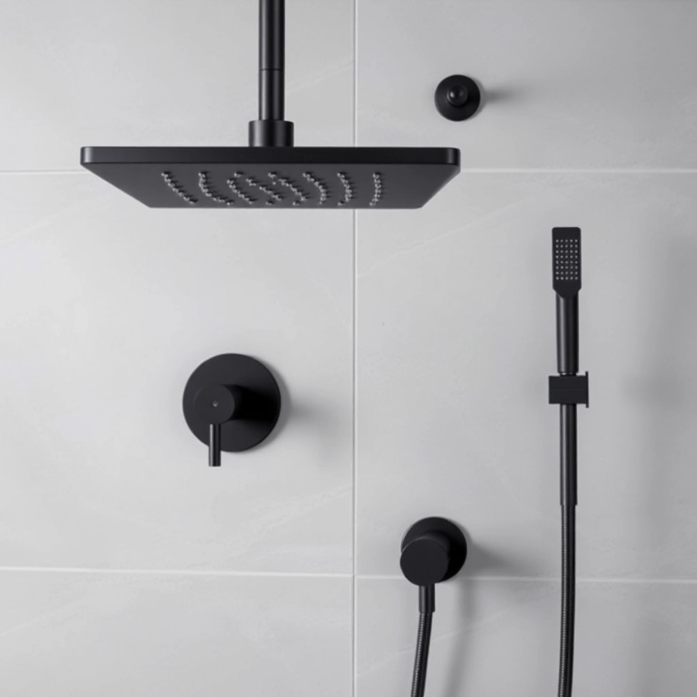 Armatura Prysznicowa Czarna