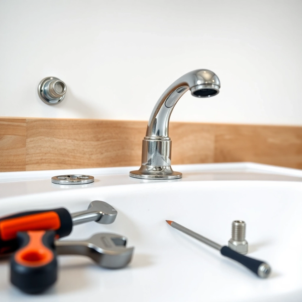 Jak wymienić kran w zlewie