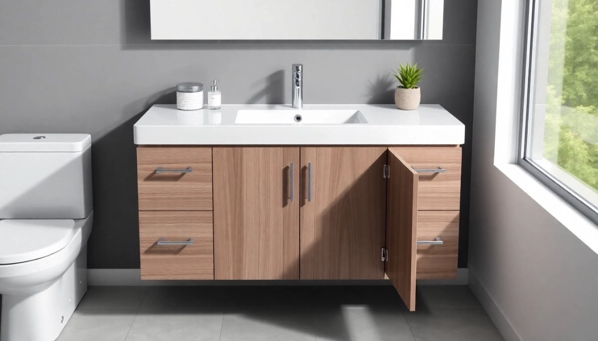 Jaka głębokość szafki pod umywalkę