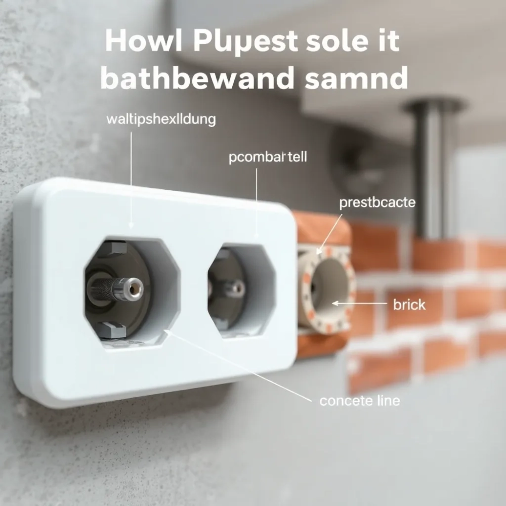 Na jakie kołki powiesić szafkę z umywalką