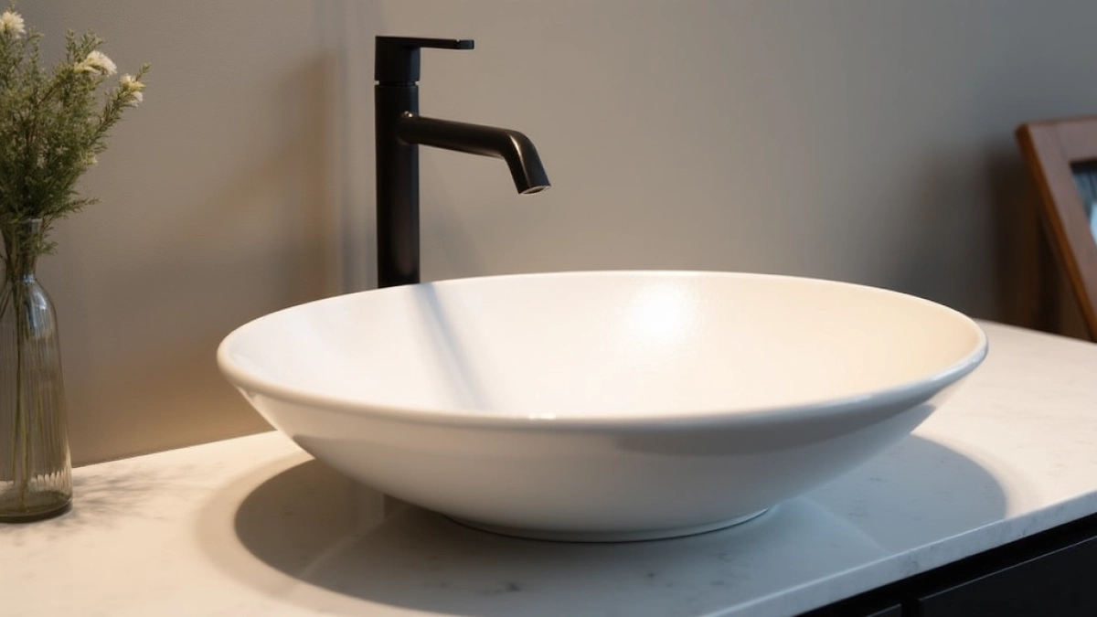Nowoczesne umywalki nablatowe