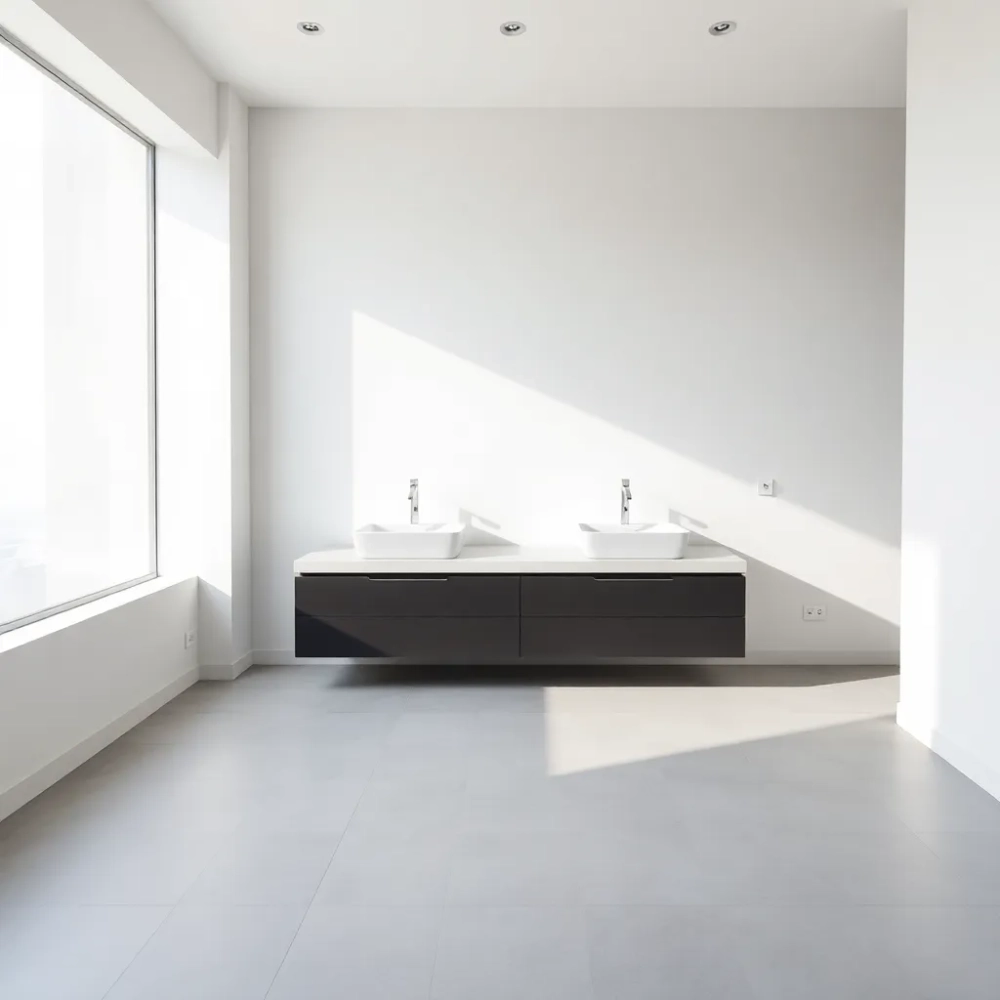 Nowoczesne umywalki wpuszczane w blat