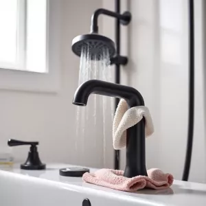 Czarna Armatura Łazienkowa Czyszczenie