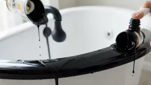 farba do armatury łazienkowej czarna