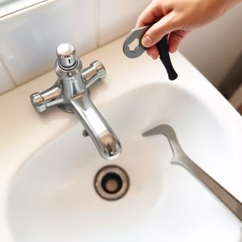 Jak wymienić kran w umywalce