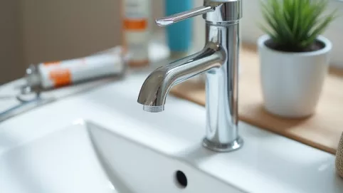 mocowanie kranu do umywalki