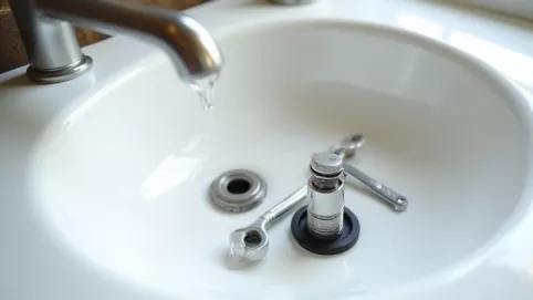 Wymiana wylewki w baterii umywalkowej