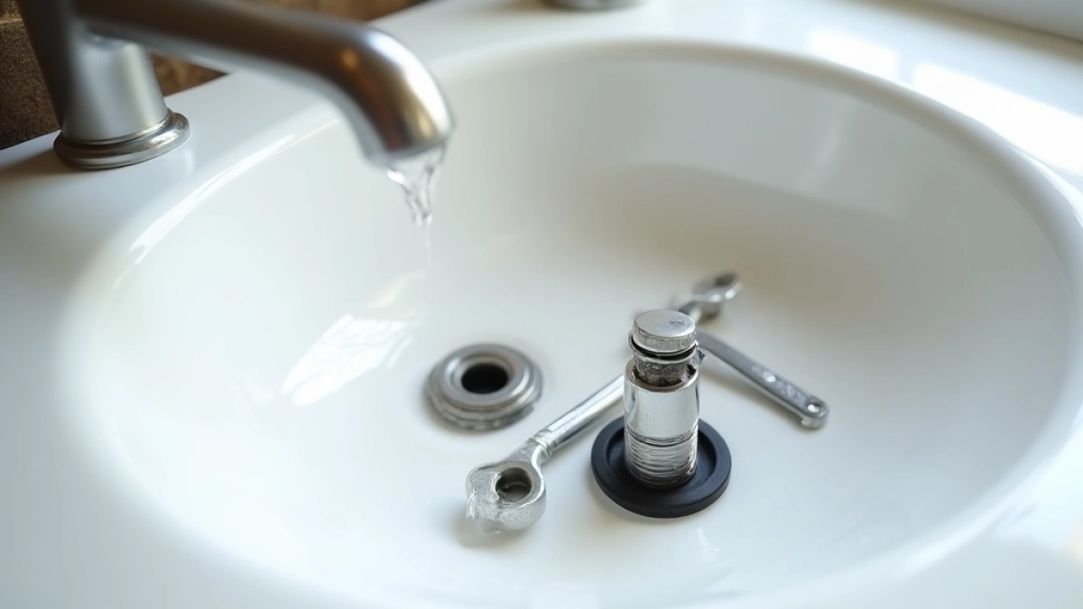 Wymiana wylewki w baterii umywalkowej