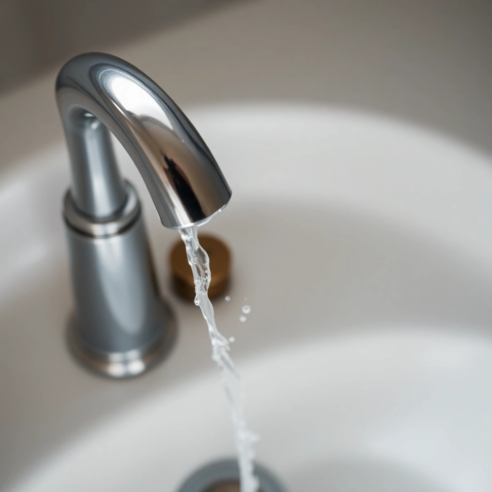 Zmienne ciśnienie wody w kranie